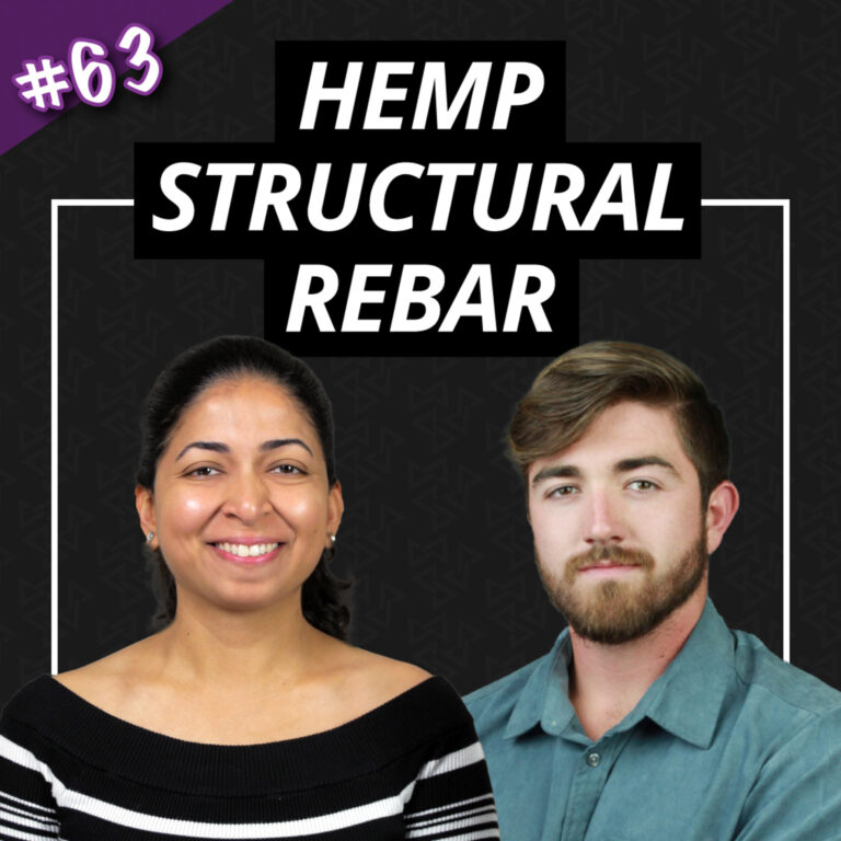 EP 63 Hemp Structural Rebar w/ E3 Agriculture