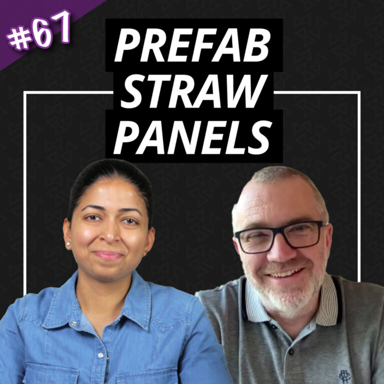 EP 67 Building with Prefabricated Straw Panels w/ EcoCocon
